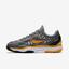 Nike Mens Zoom Cage 3 Tennis Shoes - Cool Grey/Laser Orange - thumbnail image 1