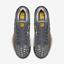 Nike Mens Zoom Cage 3 Tennis Shoes - Cool Grey/Laser Orange - thumbnail image 4