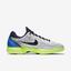 Nike Mens Zoom Cage 3 Tennis Shoes - Vast Grey/Signal Blue/Volt Glow/Blackened Blue - thumbnail image 3