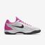 Nike Mens Zoom Cage 3 Tennis Shoes - Platinum Tint/Laser Fuchsia/Thunder Grey - thumbnail image 3