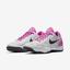 Nike Mens Zoom Cage 3 Tennis Shoes - Platinum Tint/Laser Fuchsia/Thunder Grey - thumbnail image 5