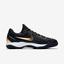 Nike Mens Zoom Cage 3 Tennis Shoes - Black/Metallic Gold