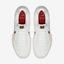 Nike Mens Zoom Cage 3 Rafa Tennis Shoes - White/Light Cream/Red - thumbnail image 4
