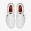 Nike Mens Zoom Cage 3 Rafa Tennis Shoes - White/Light Cream/Red - thumbnail image 4