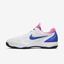Nike Mens Zoom Cage 3 Tennis Shoes - White/Rose/Blue - thumbnail image 1
