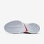 Nike Mens Zoom Cage 3 Tennis Shoes - Bio Beige/Bright Crimson - thumbnail image 2