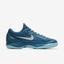 Nike Mens Zoom Cage 3 Rafa Tennis Shoes - Green Abyss/Metallic Silver - thumbnail image 3