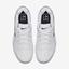 Nike Mens Air Zoom Resistance Tennis Shoes - White/Black - thumbnail image 4