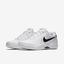 Nike Mens Air Zoom Resistance Tennis Shoes - White/Black - thumbnail image 5