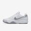 Nike Womens Air Zoom Resistance Tennis Shoes - White/Metallic Silver