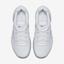 Nike Womens Air Zoom Resistance Tennis Shoes - White/Metallic Silver - thumbnail image 4