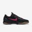 Nike Mens Zoom Cage 3 HC Tennis Shoes - Black/Gum Light Brown/Clear Jade - thumbnail image 3