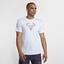 Nike Mens Dry Rafa T-Shirt - White/Habanero Red - thumbnail image 3