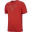 Nike Mens Dry Rafa T-Shirt - Habanero Red/Black - thumbnail image 1