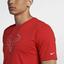 Nike Mens Dry Rafa T-Shirt - Habanero Red/Black - thumbnail image 4