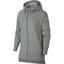 Nike Womens Full-Zip Training Hoodie - Grey - thumbnail image 1