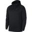 Nike Mens Dry Training Hoodie - Black/Dark Grey - thumbnail image 1