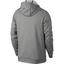 Nike Mens Dry Training Hoodie - Dark Grey Heather/Black - thumbnail image 2