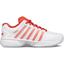 K-Swiss Womens Hypercourt Express HB Tennis Shoes - White/Fiesta - thumbnail image 1