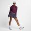 Nike Womens Pullover Tennis Hoodie - Maroon - thumbnail image 2