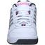 K-Swiss Womens Vendy II Omni Tennis Shoes - White/Silver/Black - thumbnail image 3