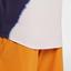 Nike Mens Advantage Tennis Polo - Blackened Blue/Orange Peel - thumbnail image 7