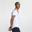 Nike Mens Advantage Tennis Polo - Orange Peel/White - thumbnail image 5