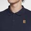 Nike Mens Heritage Tennis Polo - Obsidian - thumbnail image 4
