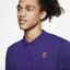 Nike Mens Heritage Tennis Polo - Court Purple - thumbnail image 5