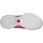 K-Swiss Womens BigShot Light 2.5 Indoor Carpet Tennis Shoes - White/Berry - thumbnail image 2
