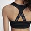 Nike Girls Pro Classic Graphic Sports Bra - Black/White - thumbnail image 5