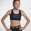 Nike Girls Pro Classic Graphic Sports Bra - Black/White - thumbnail image 7