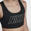 Nike Girls Pro Classic Graphic Sports Bra - Black/White - thumbnail image 8