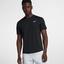 Nike Mens Dry Short Sleeve Top - Black - thumbnail image 1