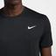 Nike Mens Dry Short Sleeve Top - Black - thumbnail image 3
