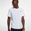 Nike Mens Dry Short Sleeve Top - White - thumbnail image 1