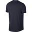Nike Mens Dry Short Sleeve Top - Obsidian/Black - thumbnail image 2
