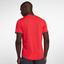 Nike Mens Court Dry Short Sleeve Top - Red - thumbnail image 3