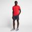 Nike Mens Court Dry Short Sleeve Top - Red - thumbnail image 4