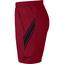 Nike Mens Dri-FIT 9 Inch Tennis Shorts - Team Crimson/Black - thumbnail image 2