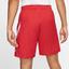 Nike Mens Dri-FIT 9 Inch Tennis Shorts - Gym Red/White - thumbnail image 3