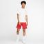 Nike Mens Dri-FIT 9 Inch Tennis Shorts - Gym Red/White - thumbnail image 6