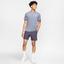 Nike Mens Dri-FIT 7 Inch Tennis Shorts - Gridiron/White - thumbnail image 6