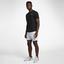 Nike Mens Dri-FIT 7 Inch Tennis Shorts - White - thumbnail image 5