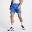 Nike Mens Dri-FIT 7 Inch Tennis Shorts - Signal Blue/White - thumbnail image 4