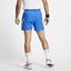Nike Mens Dri-FIT 7 Inch Tennis Shorts - Signal Blue/White - thumbnail image 5