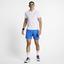 Nike Mens Dri-FIT 7 Inch Tennis Shorts - Signal Blue/White - thumbnail image 8