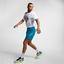 Nike Mens Dri-FIT 7 Inch Tennis Shorts - Neon Turquoise - thumbnail image 4
