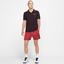 Nike Mens Dri-FIT 7 Inch Tennis Shorts - Team Crimson/Black - thumbnail image 9