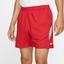 Nike Mens Dri-FIT 7 Inch Tennis Shorts - Gym Red/White - thumbnail image 2